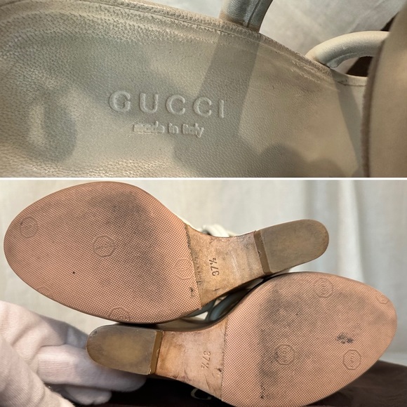 COPY - Authentic White Tom Ford KOTAO ICONIC Platform Sandals Heels, size 37.5,… - Picture 10 of 11